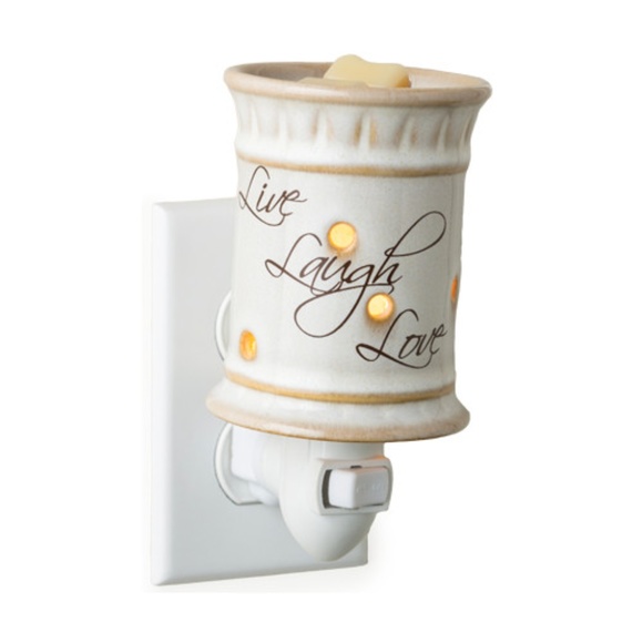 Candle Warmers Etc Other - Pluggable Candle Warmer "Live, Laugh, Love"